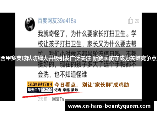 西甲多支球队防线大升级引发广泛关注 新赛季防守成为关键竞争点